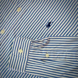 Striped Blue Shirt