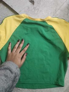 Y2K Brasil Crop Top