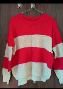 Striped Pullover Sweater