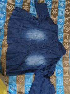 Denim Button-Down Shirt