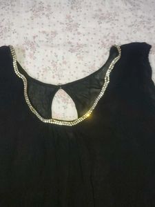 Black Colour Baloon Top