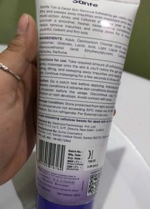 Sanfe Detan Exfoliating Gel