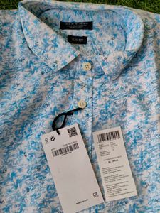 Zara Man Co Floral Print Shirt