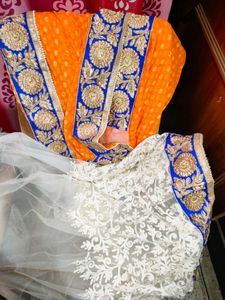 FANTASTIC CHIFFON AND NET SAREE