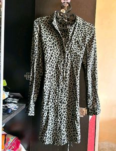 H&M Khaki Green Dress