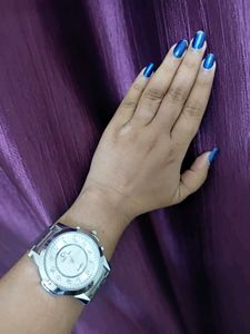 CK/ Calvin Klein Silver Watch( First Copy)