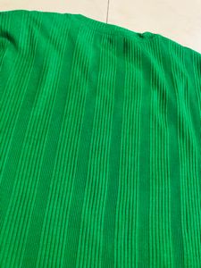 Womens Comfy One Piece Solid Green Stretchable