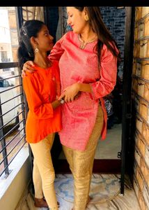 Short Kurti Pant Set