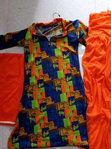 Printed Kurta Set
