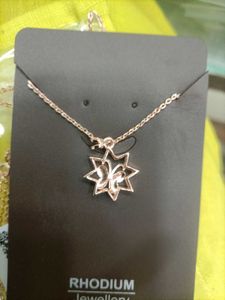 Pure Silver Chain Butterfly Pendant