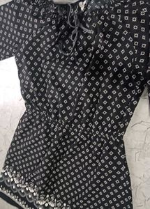 Black Frock Off shoulder