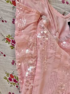 Sparkly Pink sequin Cami Top y2k