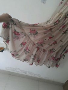 Floral Dress Long Festive Party Wear