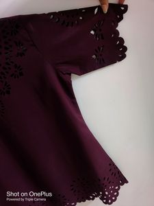 Wine/Burgundy colour Top