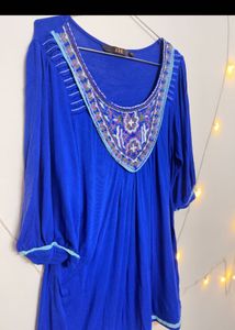 AND Royal Blue Top