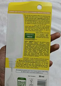 Garnier Super UV Sunscreen