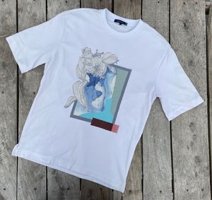 Graphic Print White Tee