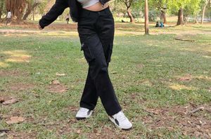 Black Cargo Pants