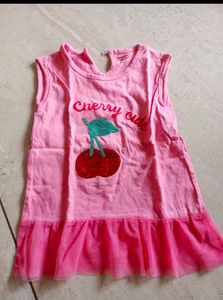 Cute Cherry Pink Dress