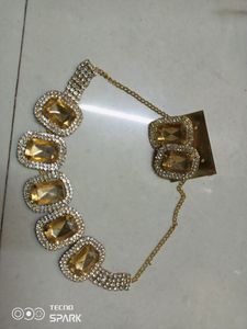 diamond necklace set