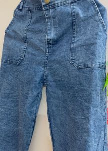Acid Wash Denim Jeans