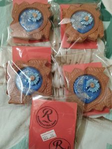Decorative Diya Candles Set Of 4