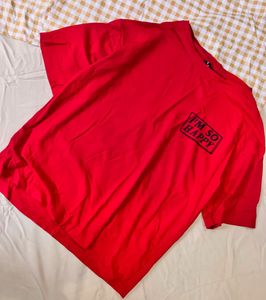 Red Graphic T-Shirt