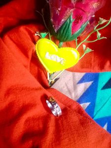 Silver Patterned Ring