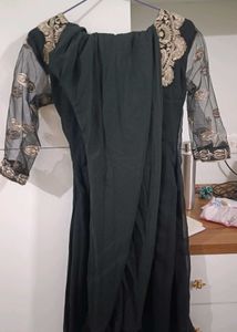 Black Anarkali Suit