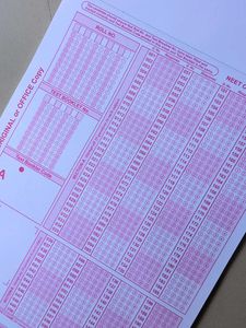 Physics Wallah OMR Sheet