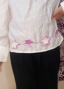 Crochet Star Belt