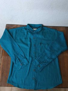 peacock  Blue Shirt