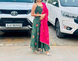 Mahendi Kurta Set