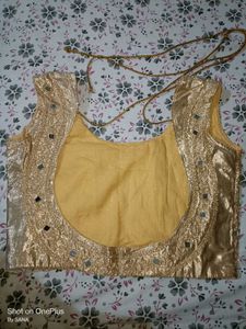 Pink Saree With Blouse Piece
