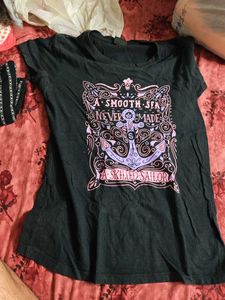 Red &#39;Let Your Light Shine&#39; Tee
