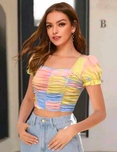 Multicolour Designer Top
