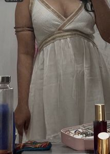 Off White Mini Dress
