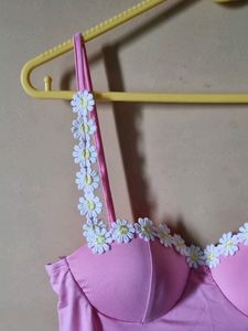 Padded Pink Bodysuit