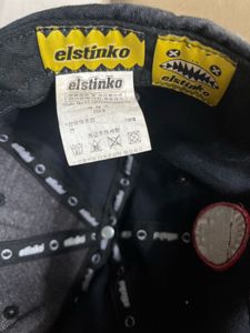Elstinko Ebony Monster face Snapback Cap.