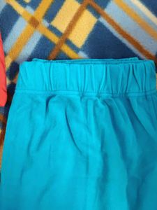 blue colour velvet co ord set