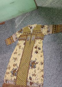Floral Print Kurta