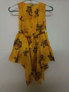 Yellow Floral Dress