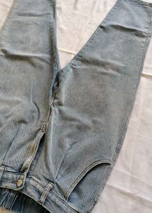 Korean Light Wash Denim Jeans