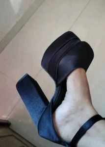 Black Platform Heels