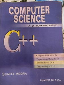 Computer Science (Class 11th & 12th)  C++ Language - Sumit Arora