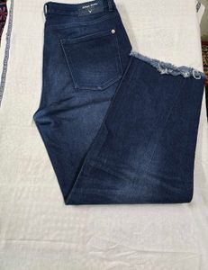 Dark Blue Denim Jeans