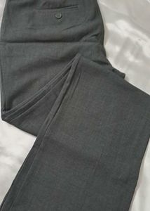 Gray Flare Leg Pants - 30