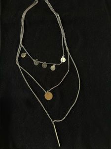 Combo: 3 Silver Neck pieces