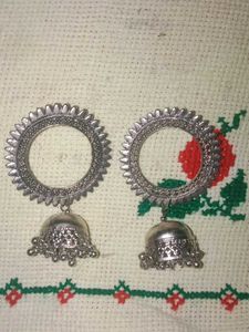Oxidised Jhumka
