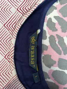 Avaasa Classy Blue Kurta L Size